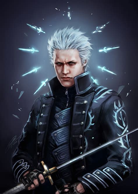 vergil anime|vergil devil may cry 1.